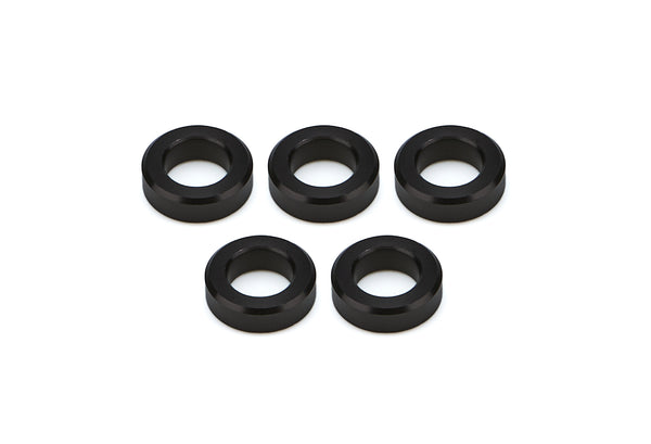 DRAG RACE SOLUTIONS Billet Lug Nut Spacer Washers 3/8 Thick 5pk 7005-375B