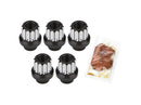 DRAG RACE SOLUTIONS Billet Aluminum 12pt Lug Nuts - 1/2 5pk 7205-500M