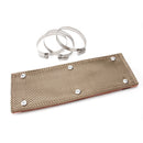 DESIGN ENGINEERING Titanium Pipe Shield 4in x 1ft 10454