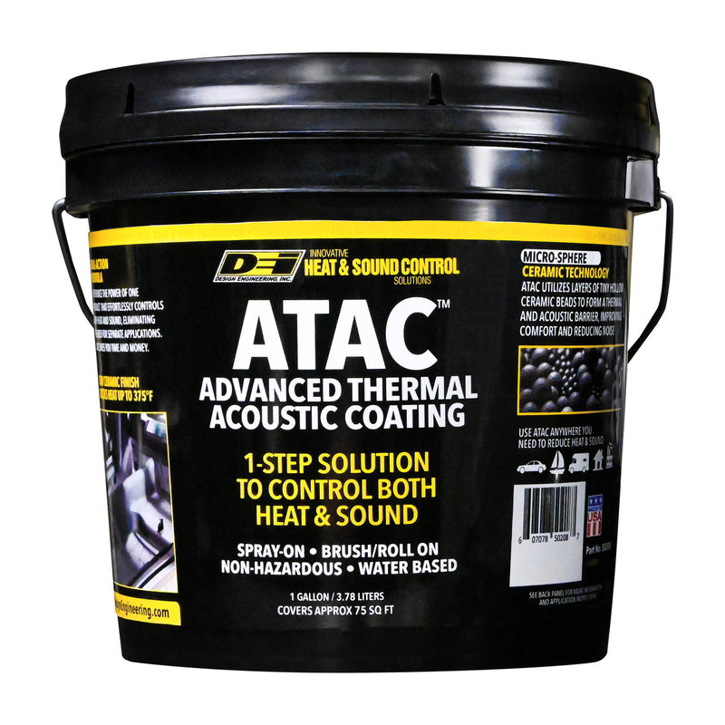 DESIGN ENGINEERING ATAC Thermal Acoustic Coating 1 Gallon 50208