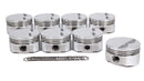 DSS RACING SBC E Piston Set 4.000 F/T -5cc 8700-4000