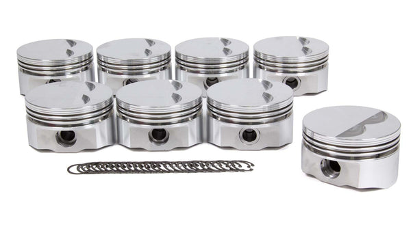 DSS RACING SBC E Piston Set 4.030 F/T -5cc 8700-4030