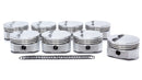 DSS RACING SBC E Piston Set 4.040 F/T -5cc 8710-4040