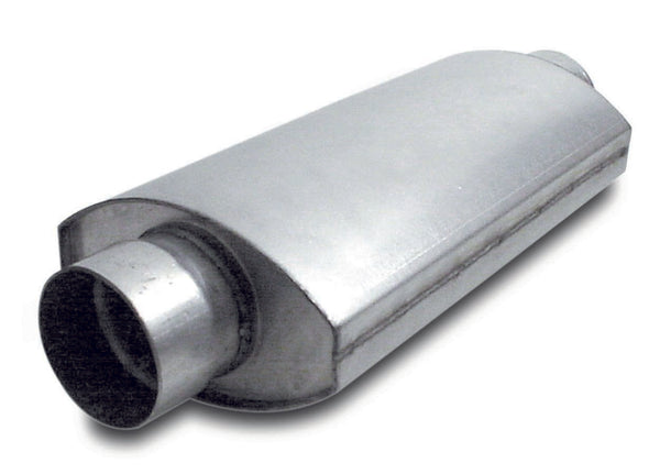 DYNATECH Split-Flow 4in Race Muffler 776-14402
