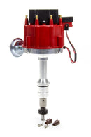 PERFORMANCE DISTRIBUTORS Racing Distributor SBF 302W Red Cap w/ Vac Adv 318211RD