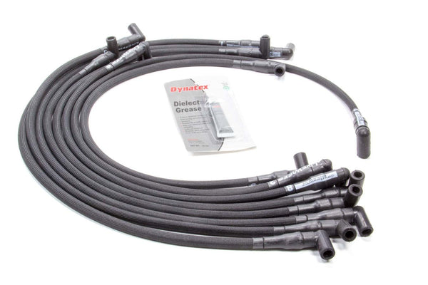 PERFORMANCE DISTRIBUTORS Live Wires SBC Under Headers HEI 90 Deg Black C9051BK