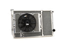 FLUIDYNE PERFORMANCE Radiator Dbl 29x18 W/Oil Cooler Fan w/ Fill Neck MGM.SLM.OPEN