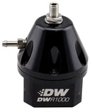 DEATSCHWERKS Fuel Pressure Regulator Adjustable Black Finish 6-1000-FRB