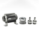 DEATSCHWERKS In-line Fuel Filter Kit 3/8 Hose Barb 10-Micron 8-03-070-010K-38