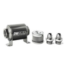 DEATSCHWERKS In-line Fuel Filter Kit 8an 10-Micron 8-03-070-010K-8