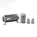 DEATSCHWERKS In-line Fuel Filter Kit 8an 10-Micron 8-03-110-010K-8