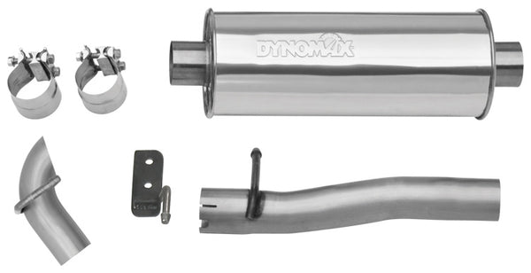 DYNOMAX SS cat Back Exhaust 07-11 Wrangler 3.8L 39516