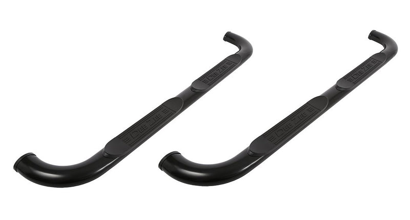 DEE ZEE 99-19 GM P/U 4in Oval Step Bars Black Steel DZ 372529