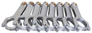 EAGLE SBF 4340 Forged H-Beam Rods 5.400 w/2.100 Pin CRS5400C3D