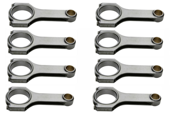 EAGLE SBF 4340 Forged H-Beam Rods 5.400 w/2.123 Pin CRS5400S3D