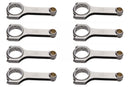 EAGLE SBC 4340 Forged H-Beam Rods 6.200 w/ARP 2000 CRS6200B3D2000