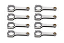EAGLE SBC 4340 Forged H-Beam Rods 6.300 w/L19 Bolts CRS6300B3DL19