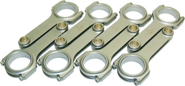 EAGLE BBC 4340 Forged H-Beam Rods 6.385 w/ARP 2000 CRS63853D2000