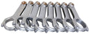 EAGLE BBF 4340 Forged H-Beam Rods 6.605in CRS6605F3D