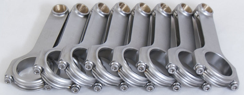 EAGLE BBC 4340 Forged H-Beam Rods 6.660 w/L19 Bolts CRS66603DL19