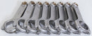 EAGLE BBC 4340 Forged H-Beam Rods- 6.700in w/ARP 2000 CRS67003D2000