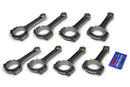 EAGLE SBC Forged 4340 I-Beam Rods 6.000 w/7/16 Bolts FSI6000B2000
