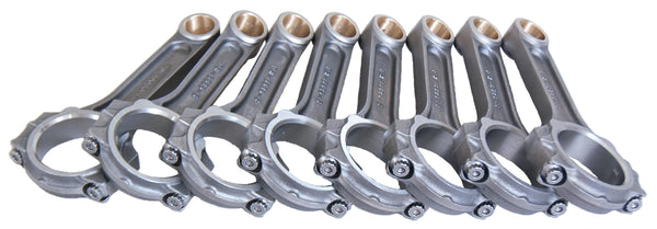EAGLE BBC Forged 4340 I-Beam Rods 6.385 w/7/16 Bolts FSI6385