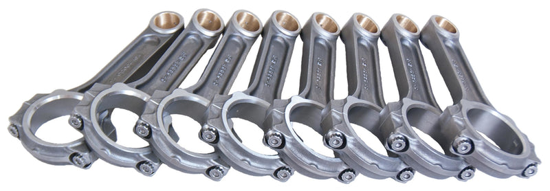 EAGLE BBC Forged 4340 I-Beam Rods 6.385 w/7/16 Bolts FSI6385