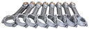 EAGLE SBC L/W 5140 Forged I-Beam Rods 6.000 SIR6000SBLW