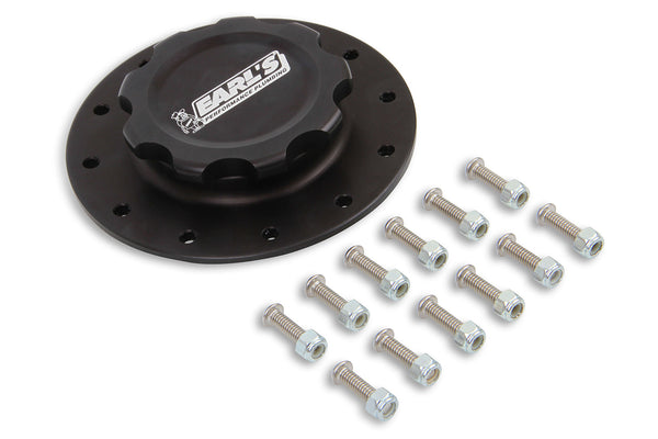 EARLS Alm Fuel Cell Cap & Bung w/12 Bolt Flange 166017ERL