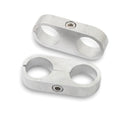 EARLS 1/2in. Polished Alum. Hose/Tube Separators-2pk 167208ERL