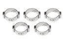 EARLS 3/8 Vapor Guard Hose Clamp - Crimp Type 2-Ear 750012ERL
