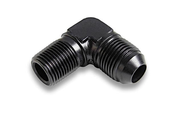 EARLS #6 Male to 1/4in NPT 90 Deg Ano-Tuff Adapter AT982206ERL