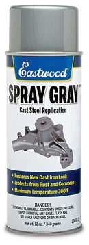 EASTWOOD Spray Gray Detail Paint 12oz Aerosol 10032Z