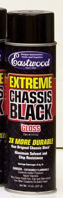EASTWOOD Extreme Chassis Black Paint 14oz Aerosol 11172Z