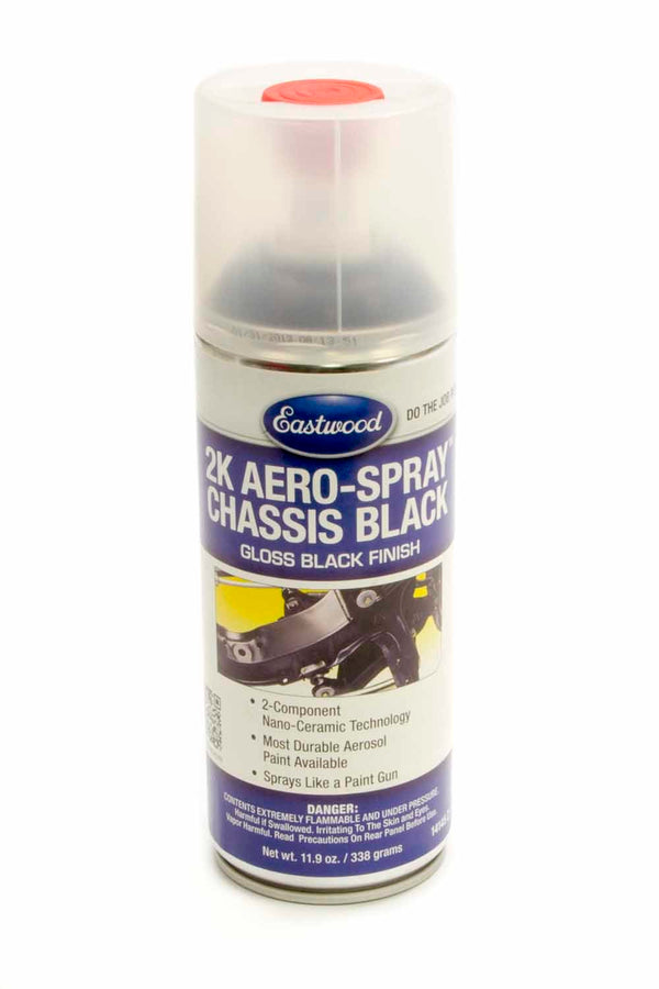 EASTWOOD 2K Aero Spray Paint Chassis Black Gloss 14145Z