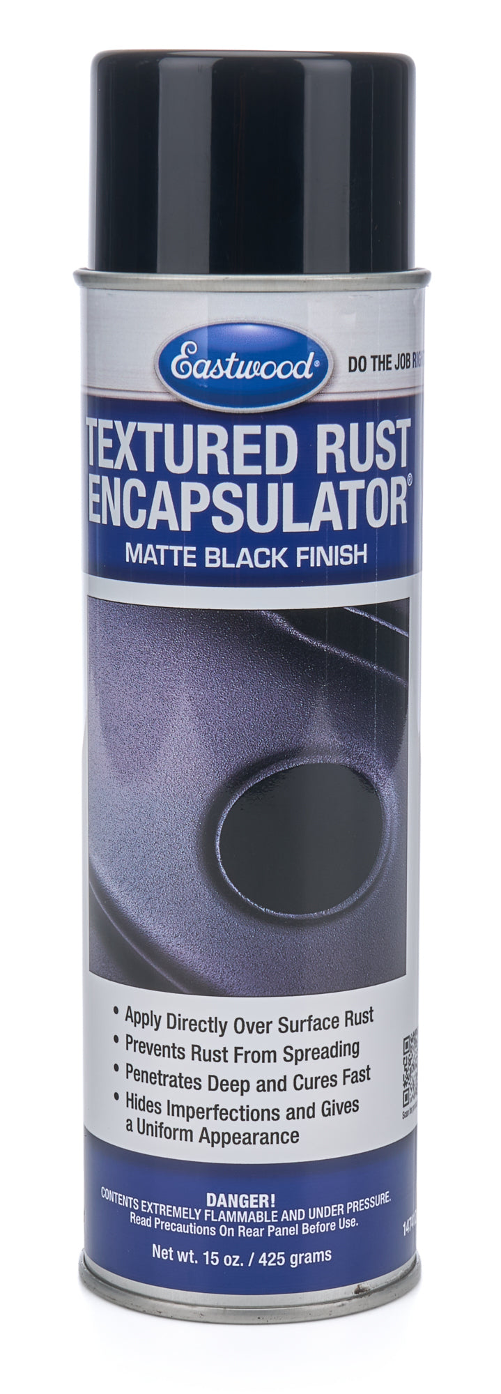 EASTWOOD Rust Encapsulator Black Textured 15oz Aerosol 14741Z