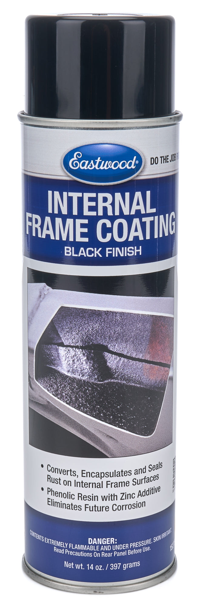 EASTWOOD Internal Frame Coating Black Aerosol 15275Z