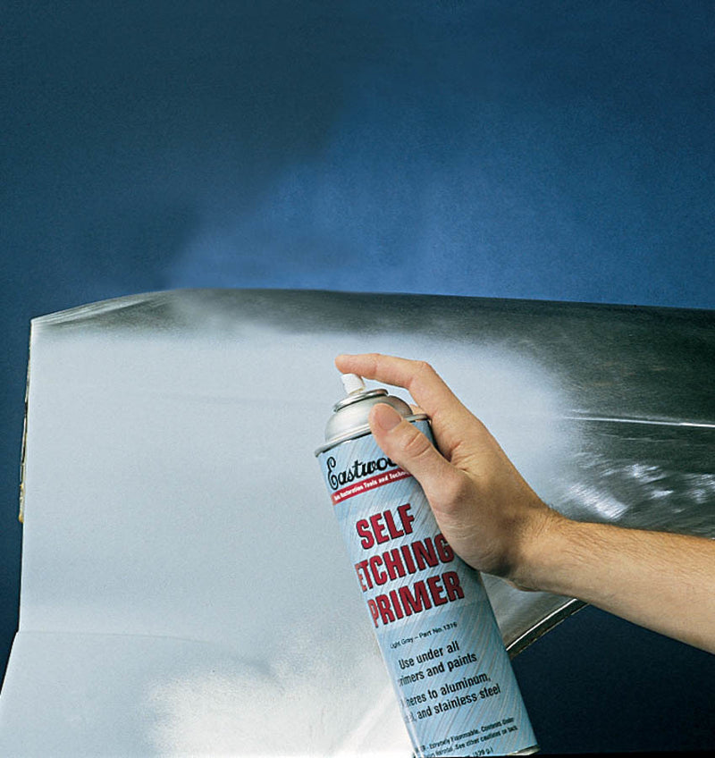 EASTWOOD Self Etching Primer Paint Gray 16oz Aerosol 16014Z