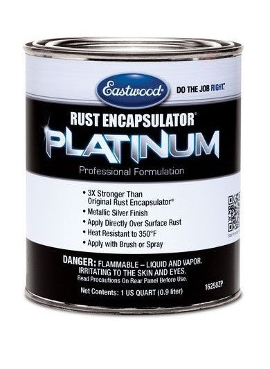 EASTWOOD Paint Rust Encapsulator Platinum Quart 16258ZP