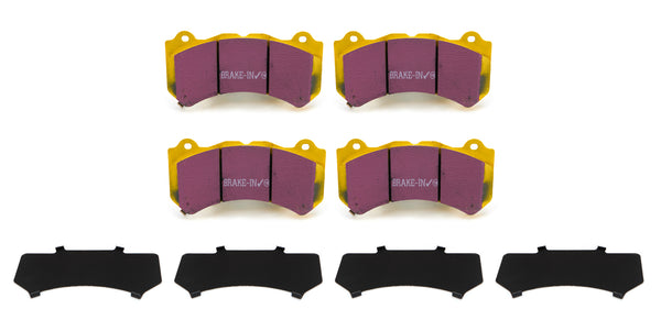 EBC BRAKES USA INC Brake Pads Yellowstuff Front Cadillac ATS-V DP41853R