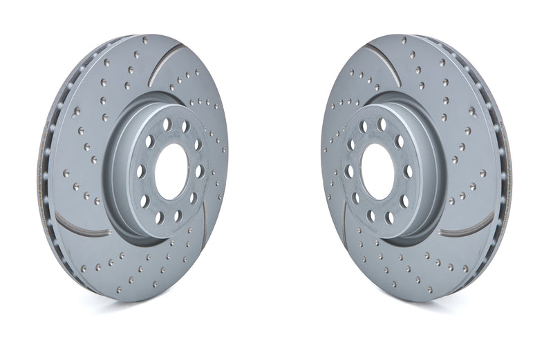 EBC BRAKES USA INC Brake Rotor Kit Turbo Front Volkswagen Golf GD1386