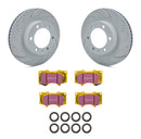 EBC BRAKES USA INC Brake Rotor & Pad Kit Yellowstuff Toyota S5KF1347