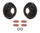 EBC BRAKES USA INC Brake Rotor & Pad Kit Yellowstuff Toyota S5KR1280