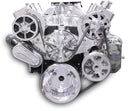 EDDIE MOTORSPORTS Serperntine Pulley Kit Small Block Chevy MS107-55BP