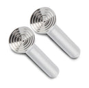 EDDIE MOTORSPORTS Door Lock Knob Pair Polished MS274-18P