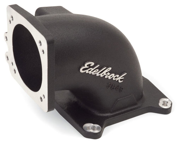 EDELBROCK 95mm High-Flow T/B Intake Elbow 38493