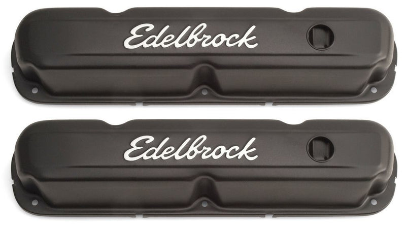 EDELBROCK Signature Series V/C's SBM Black 4473