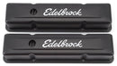 EDELBROCK Valve Cover Kit SBC Signature Series Black 4643