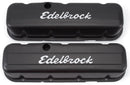 EDELBROCK Signature Series Valve Covers - BBC Tall Black 4683